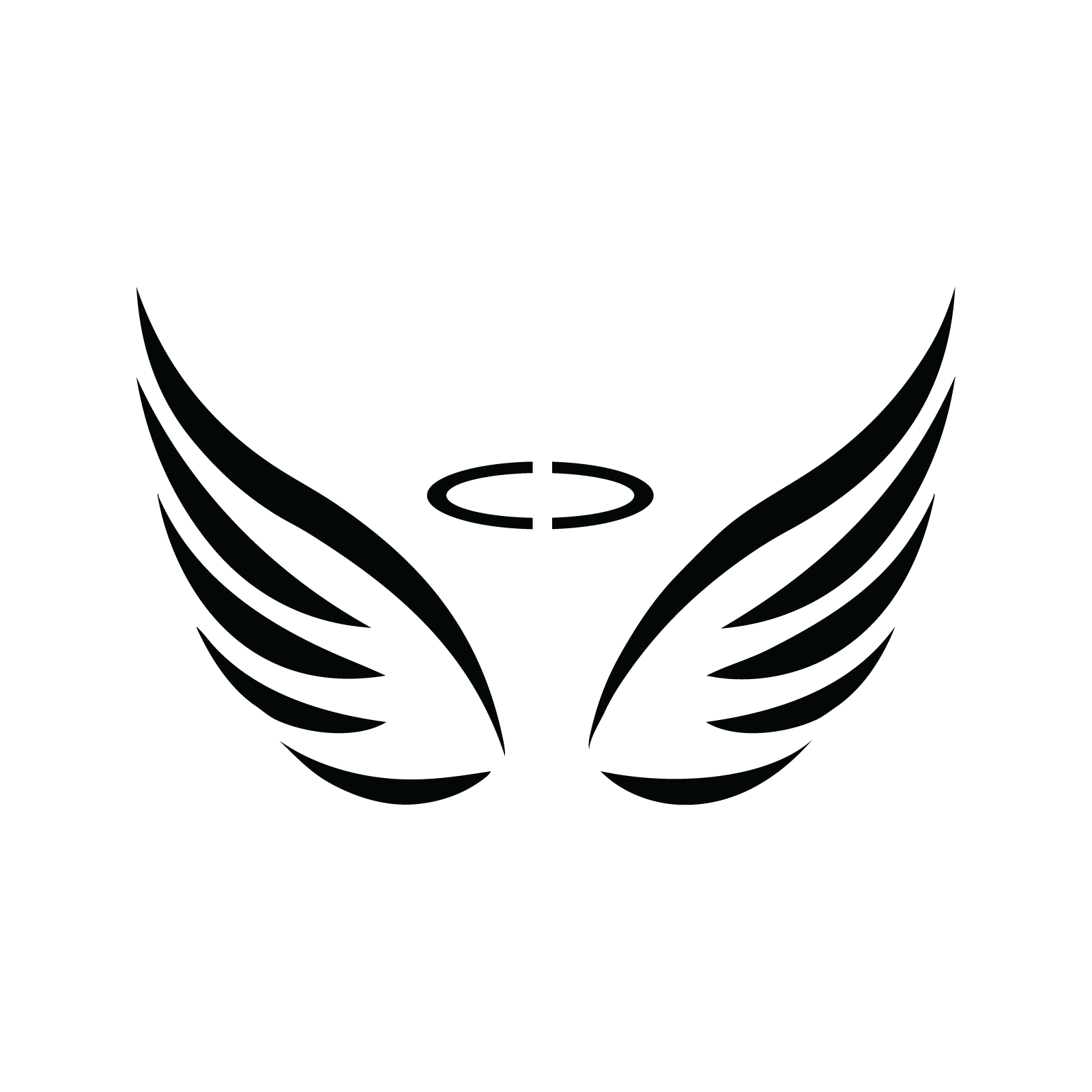 Free Printable Angel Wings Template Content Calendar Template