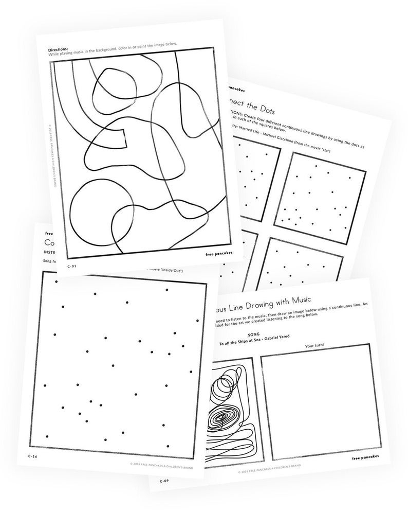 Free Printable Art Worksheets For Kindergarten