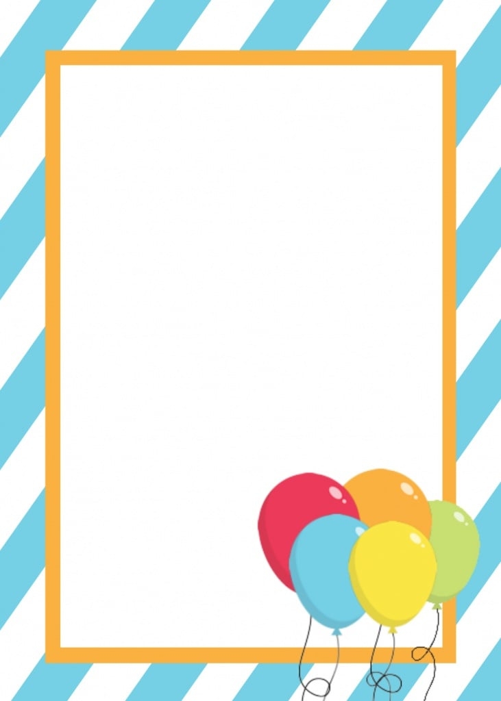 free birthday invitation templates pdf