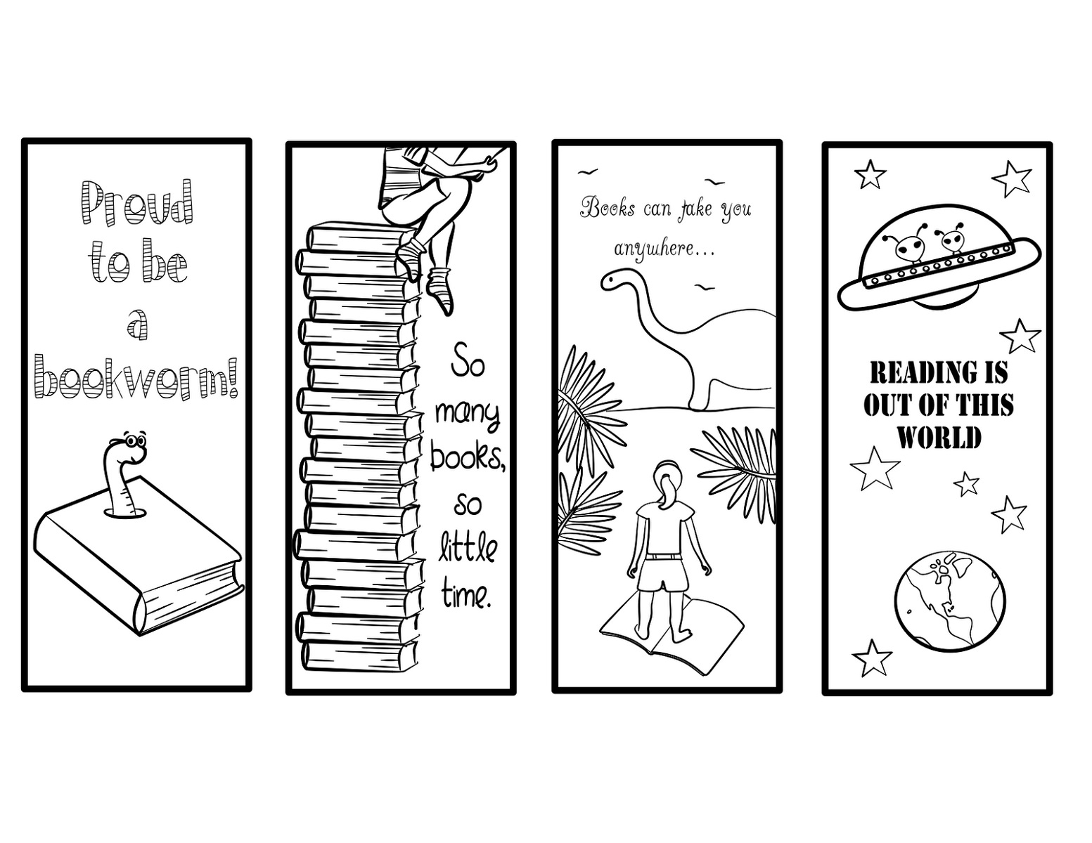bookmark templates free printable