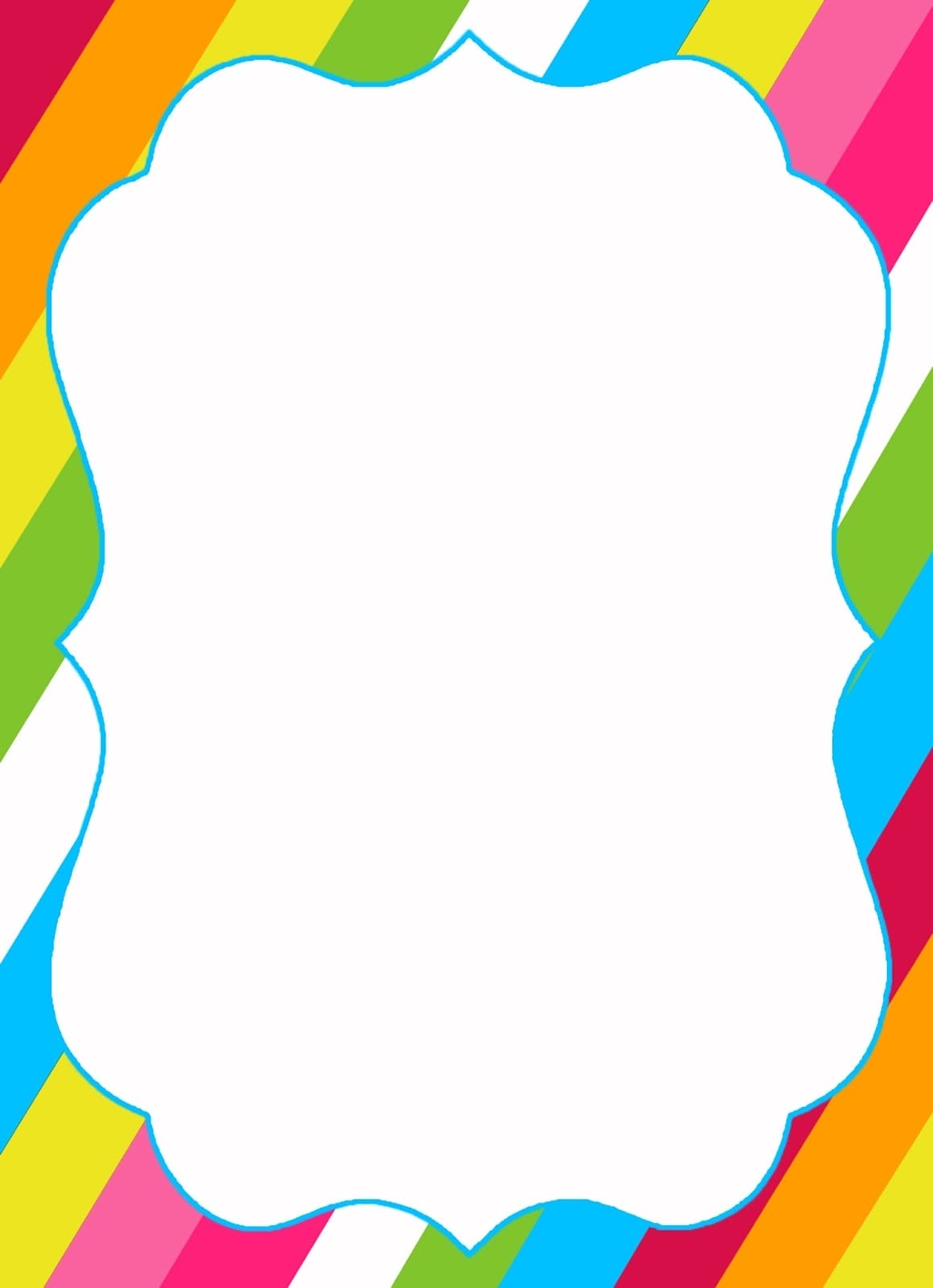free candyland invitation template