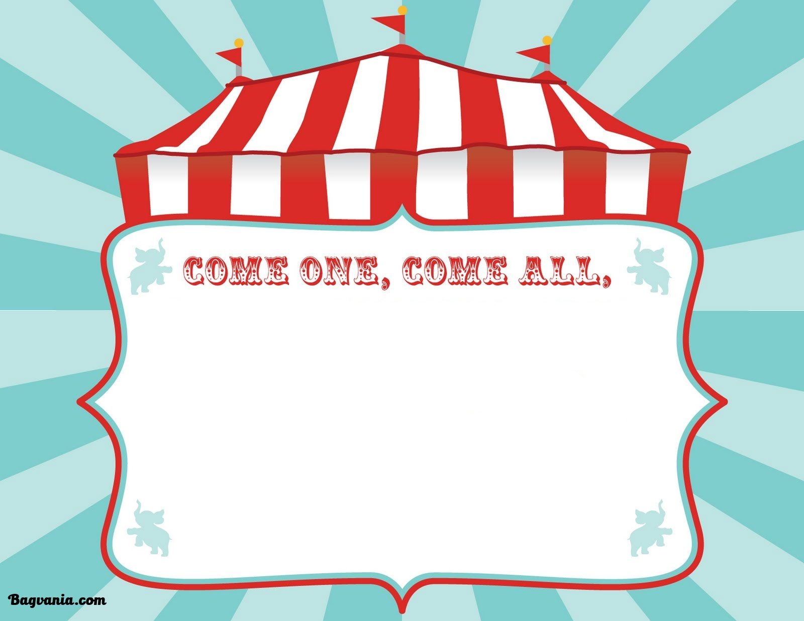 Free Printable Carnival Invitation Template Printable Templates
