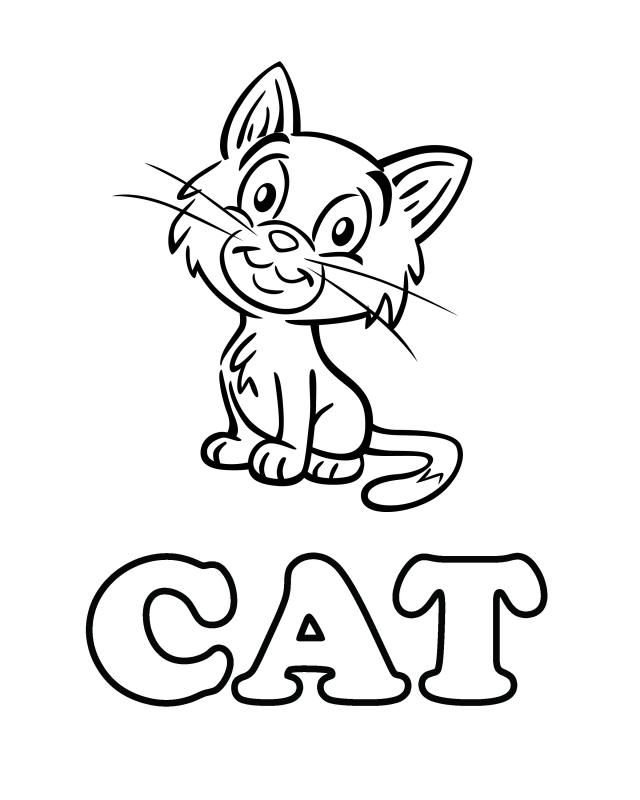 Free Printable Cat Coloring Pages Coloring Home