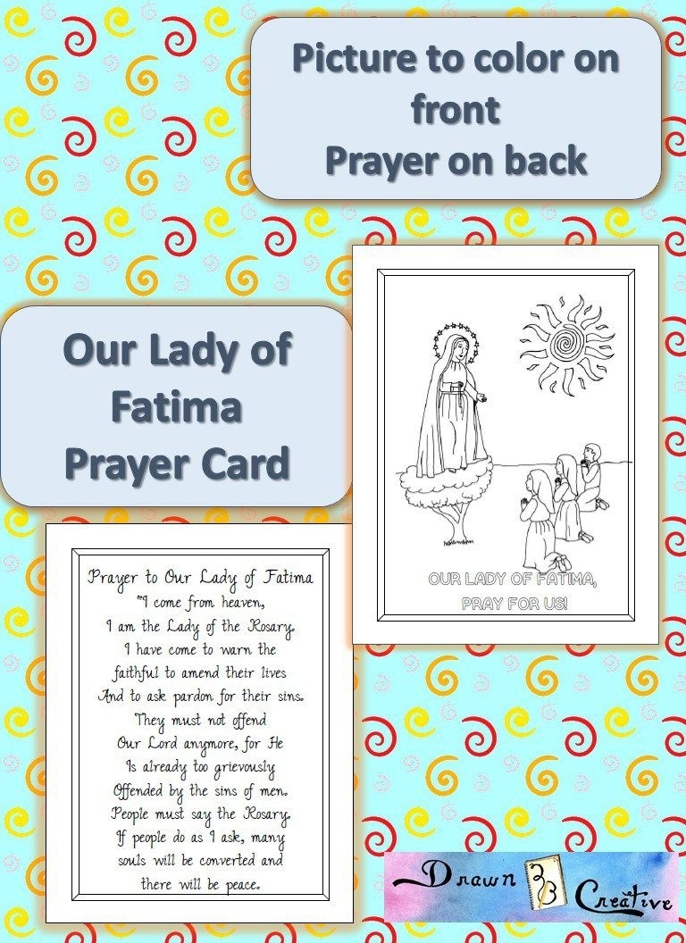 printable prayer cards catholic