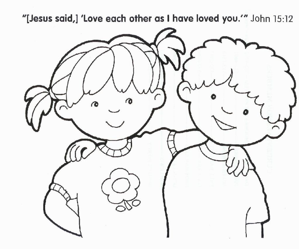 Free Printable Christian Coloring Pages For Preschoolers At