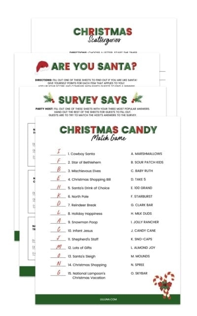 printable christmas activities for toddlers