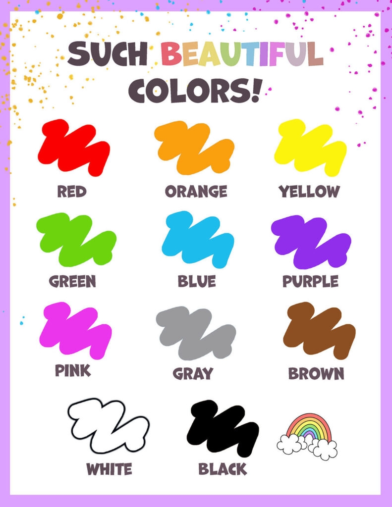 Free Printable Color Page