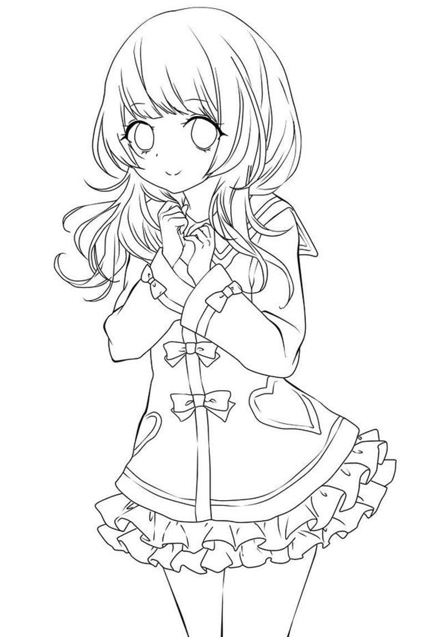Free Printable Coloring Pages Anime