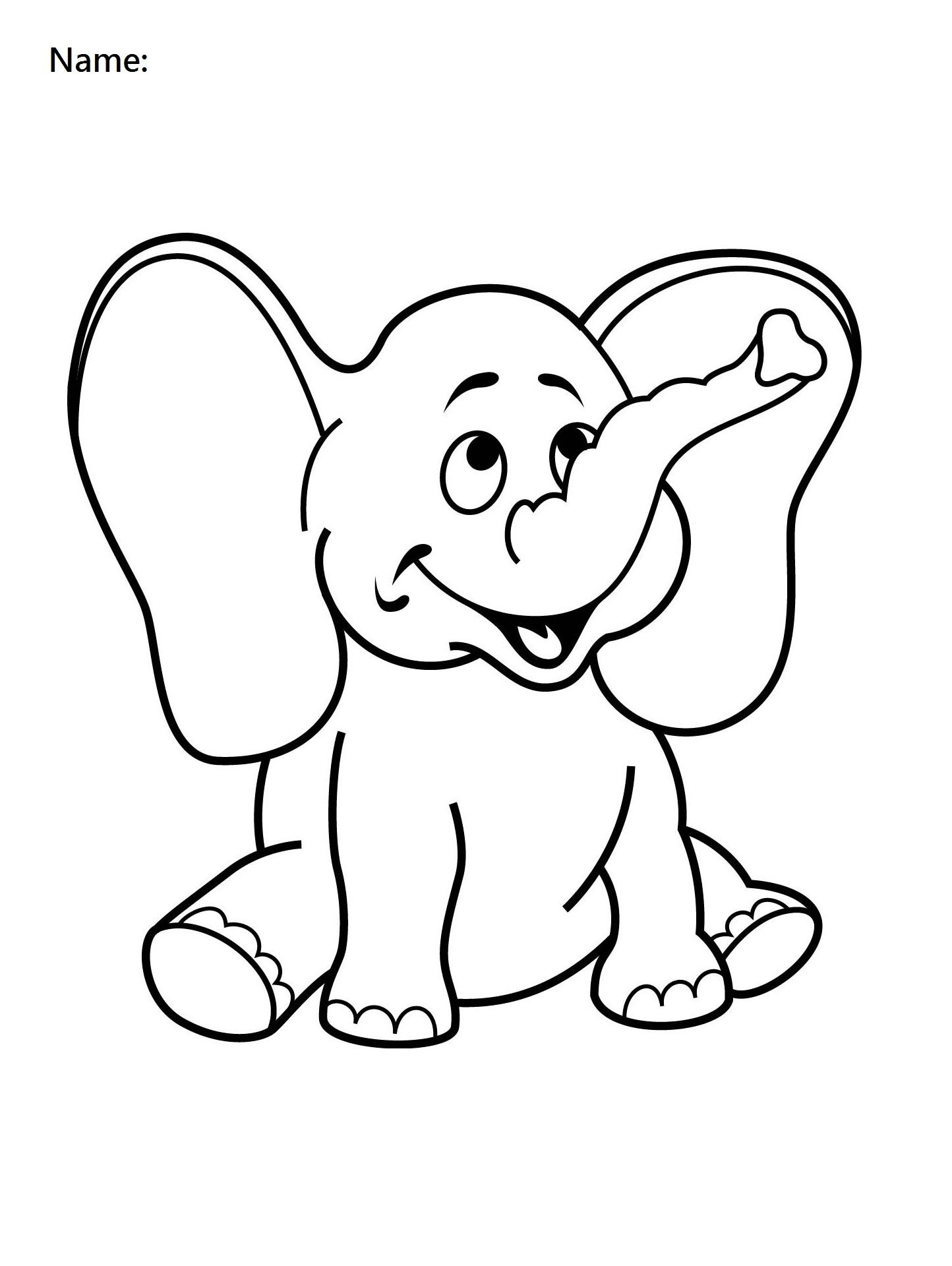 printable coloring pages for 1 year olds