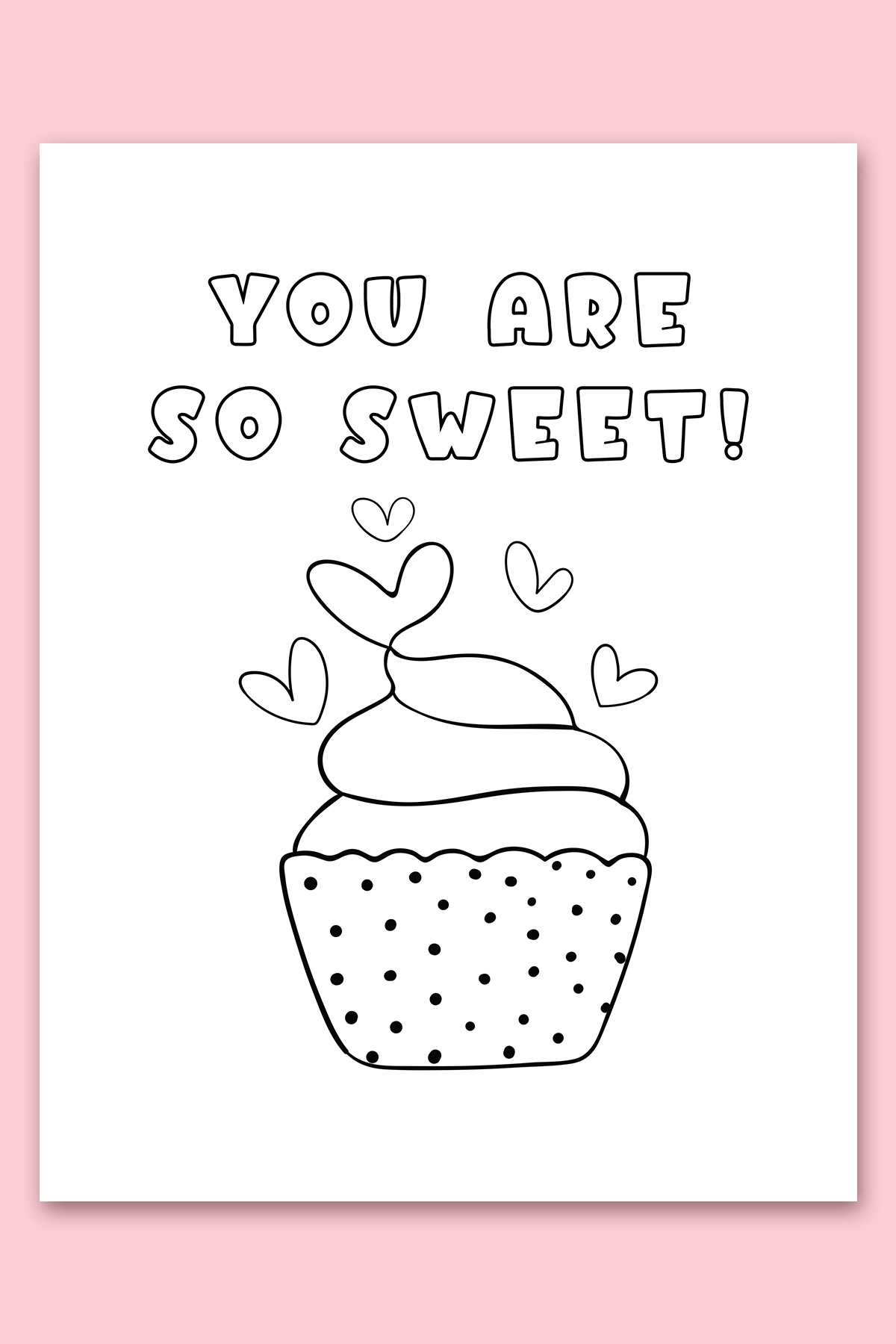printable valentines cards for coloring