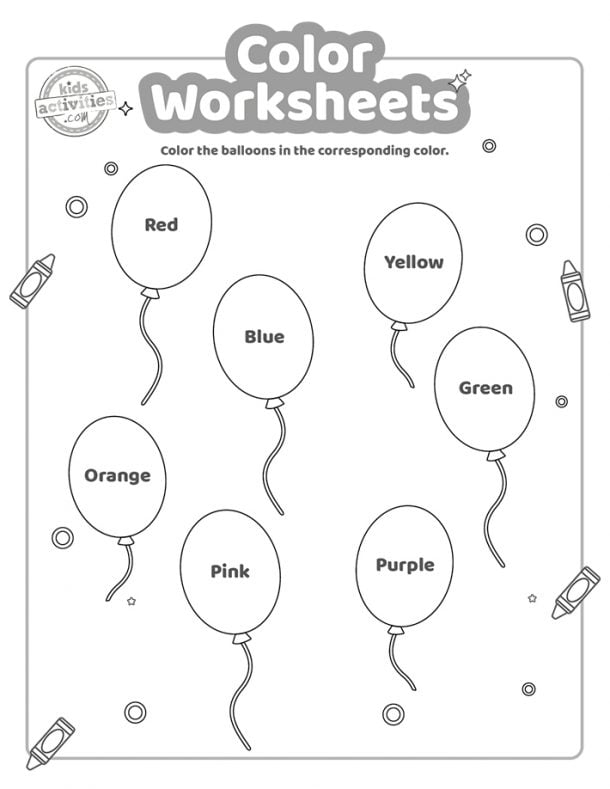 free kids worksheets