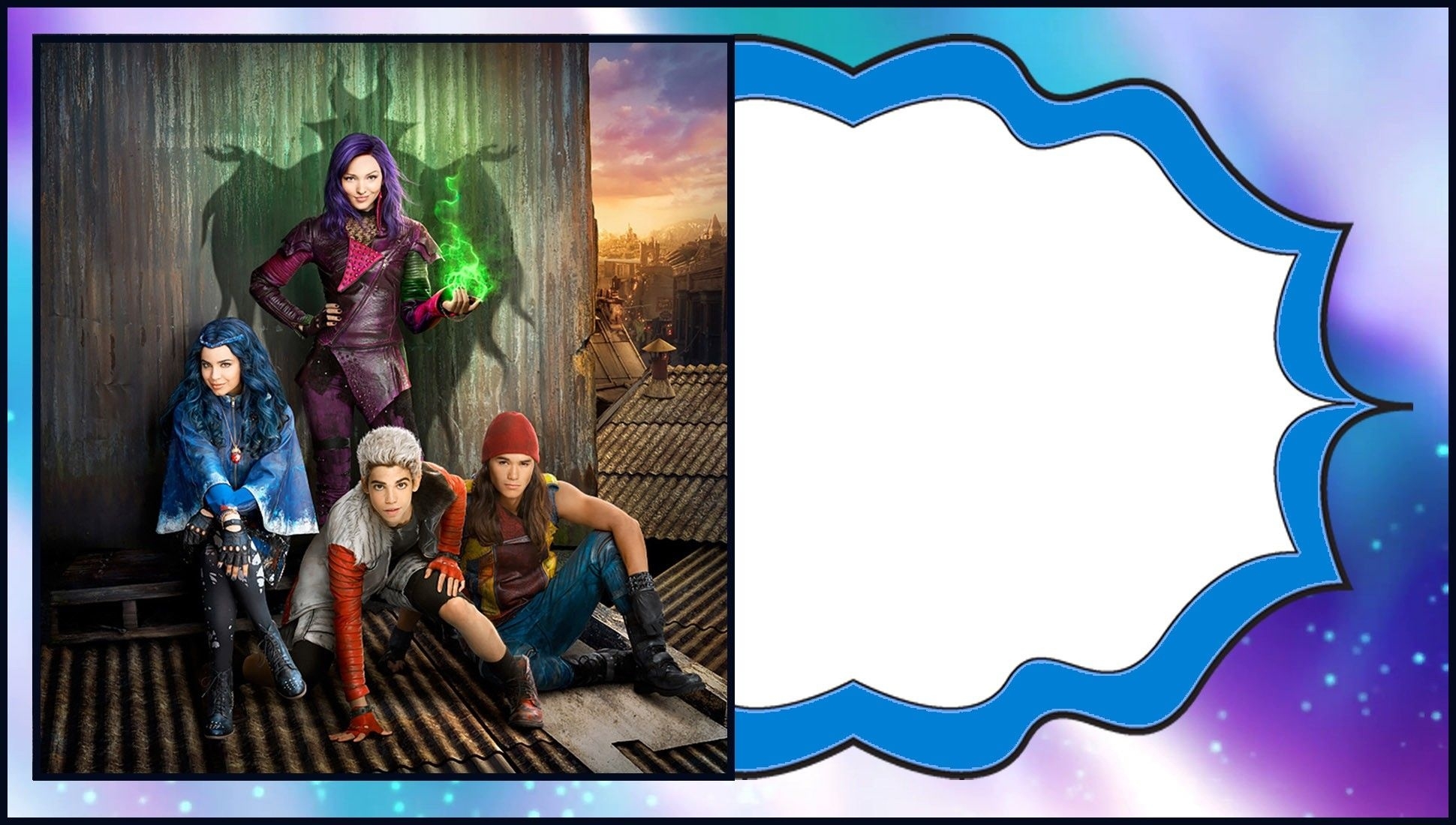 Free Printable Descendants Invitations Free Printable
