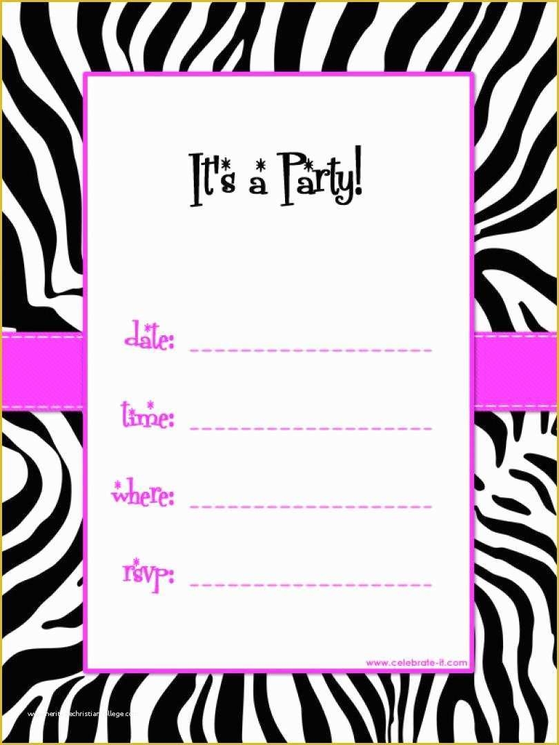 Free Printable Dinner Party Invitations Templates Of 50 Free Birthday 