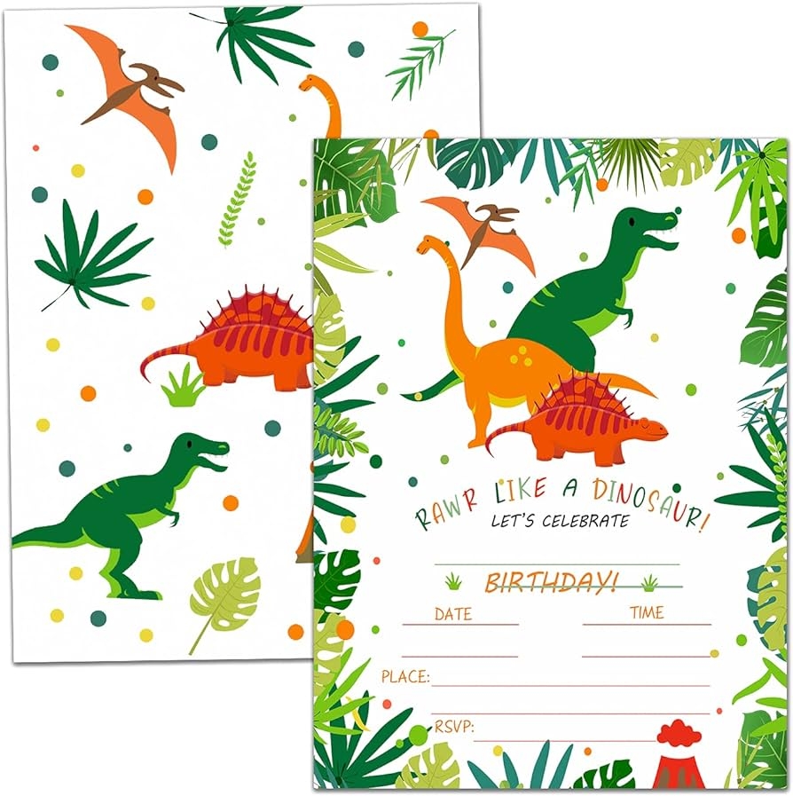 FREE Printable Dinosaur Invitation Template Dinosaur 50 OFF