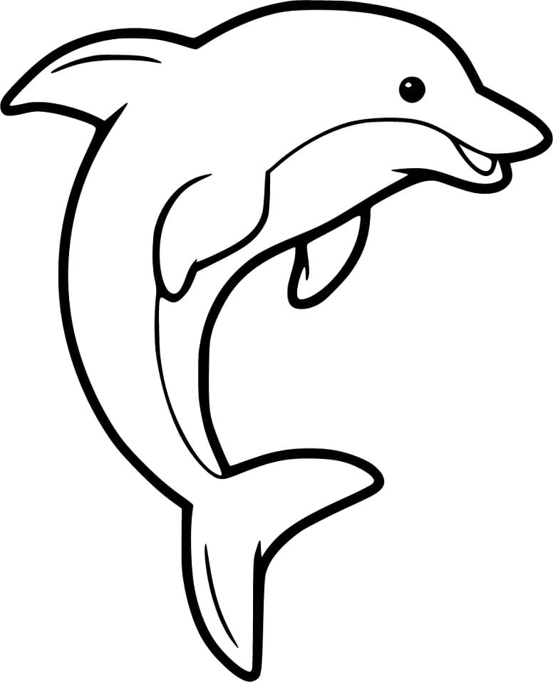 Free Printable Dolphin Coloring Page Free Printable Coloring Pages