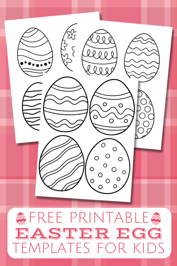 free printable easter crafts for preschoolers