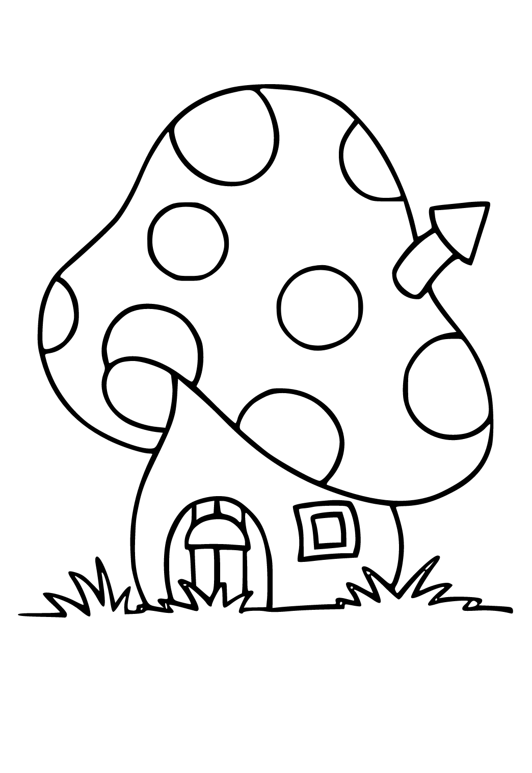 Simple Coloring Book Pages