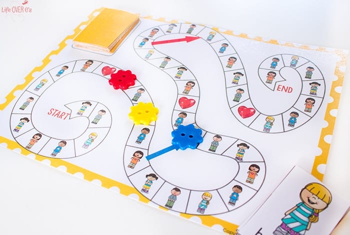 Free Printable Emotions Board Game Life Over C 39 s