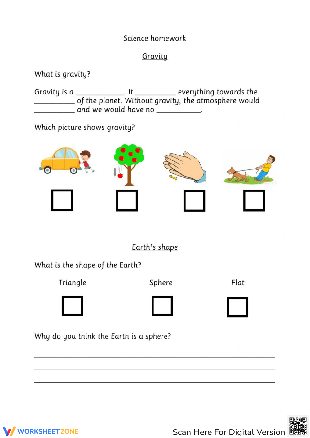 Free Printable Gravity Worksheets For Teaching Learning Worksheets 