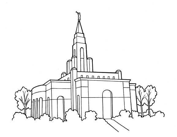 Free Printable LDS Temple Coloring Pages Coloring Book 