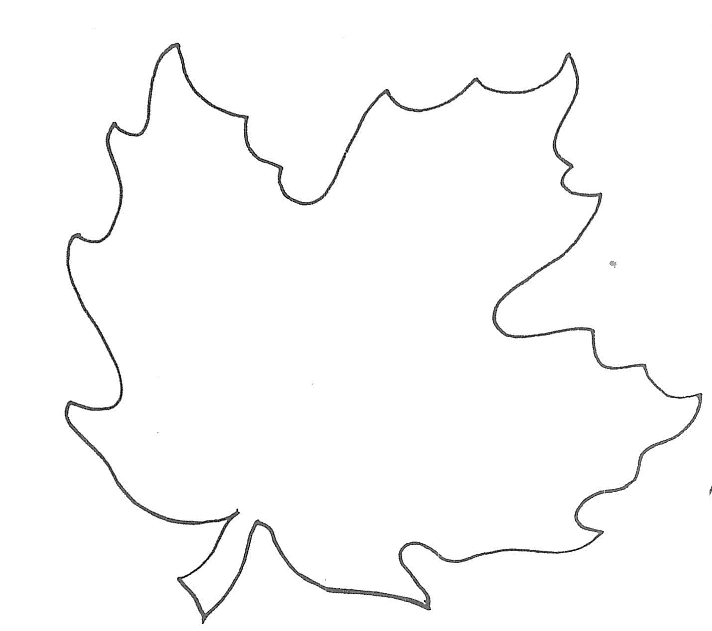 autumn leaf template free printables