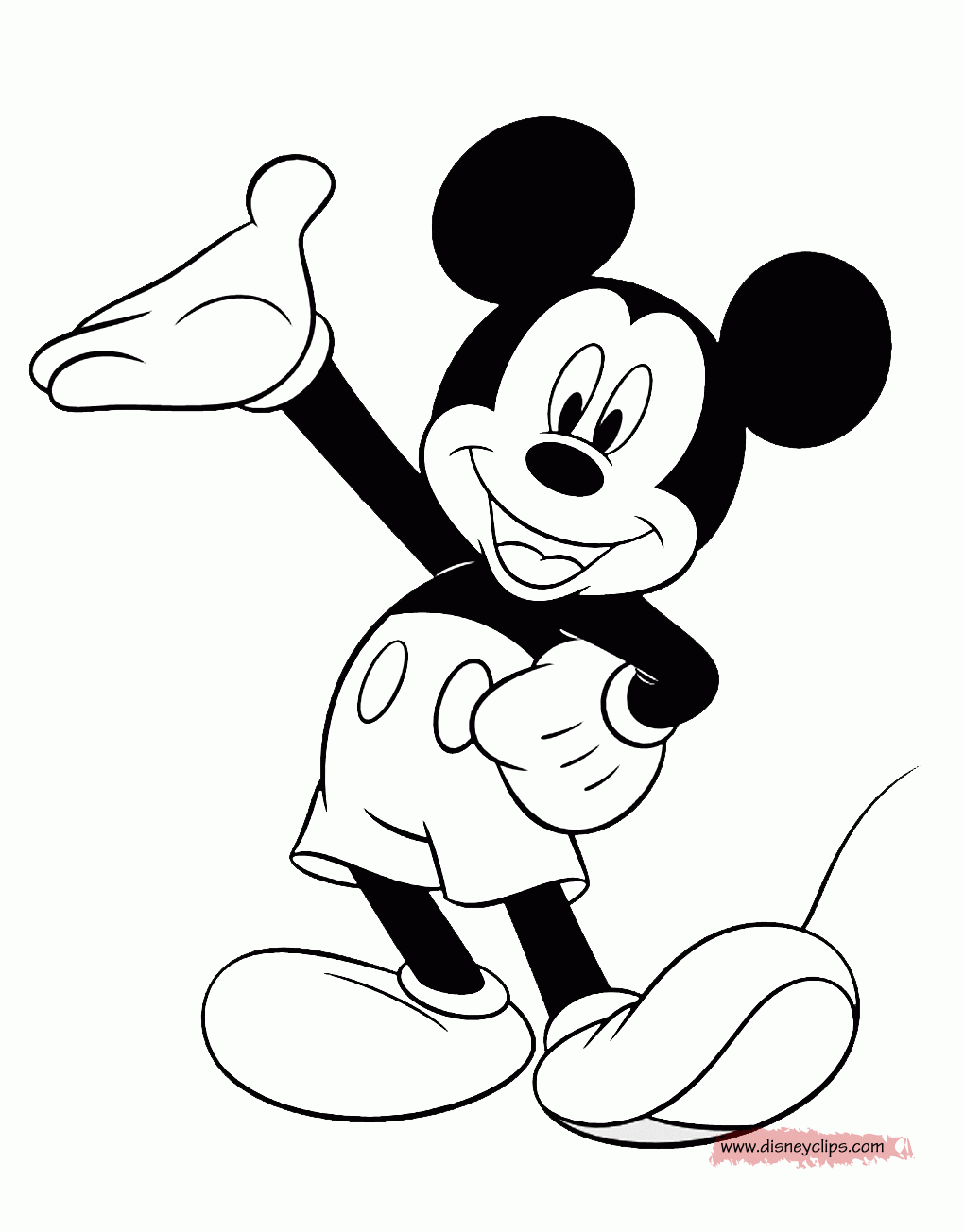 Free Printable Mickey Mouse Coloring Pages Mickey Mouse Coloring Pages 