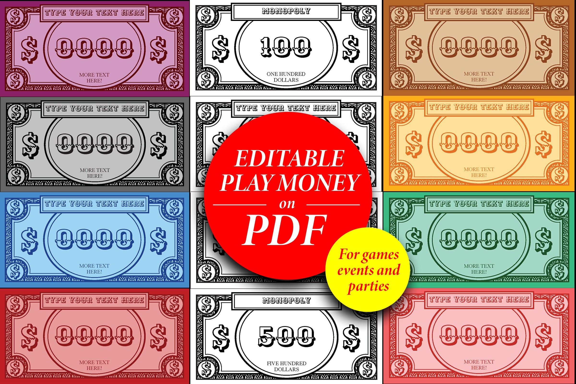 Free Printable Money Board Games Download Free Printable Money Board 