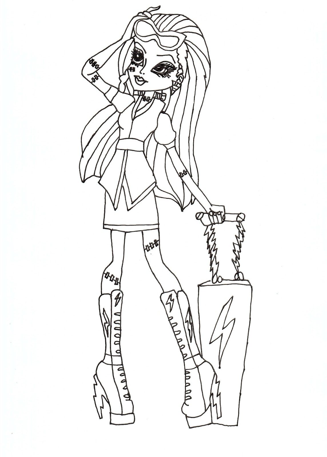 Coloring Pages Monster High