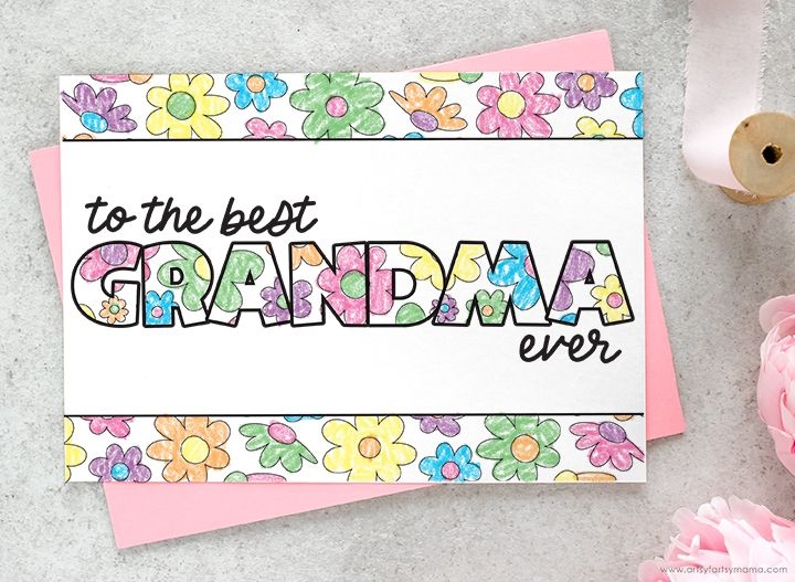 printable mothers day card spanish