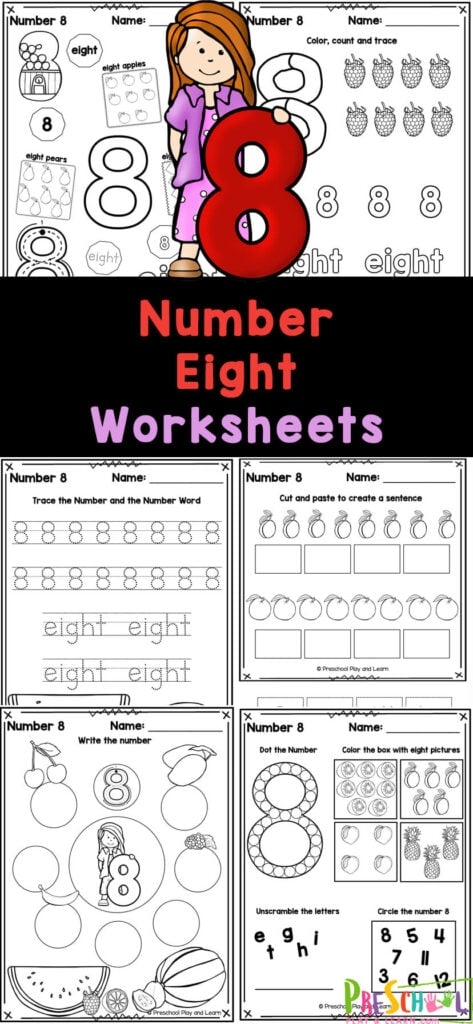 number 2 worksheets for preschoolers