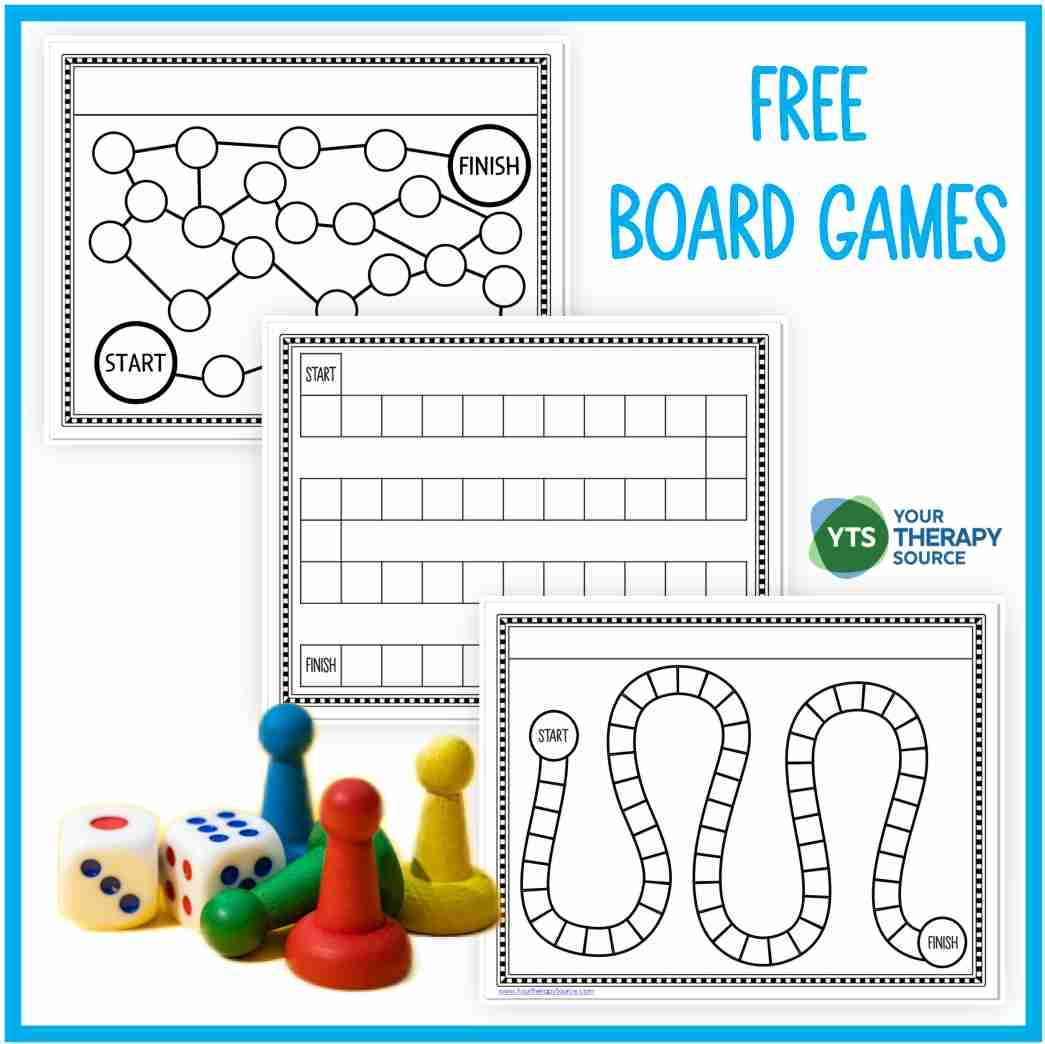 Free Printable Number Board Games For Preschoolers Download Free 