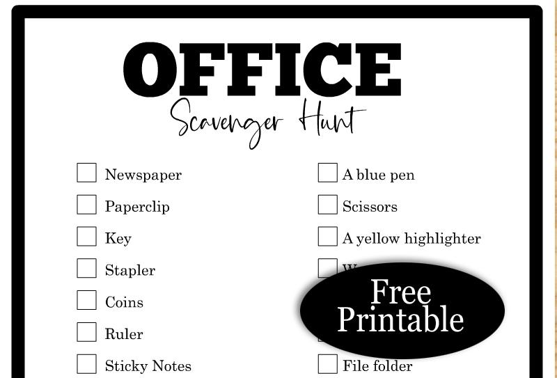Free Printable Office Games Download Free Printable Office Games Png 