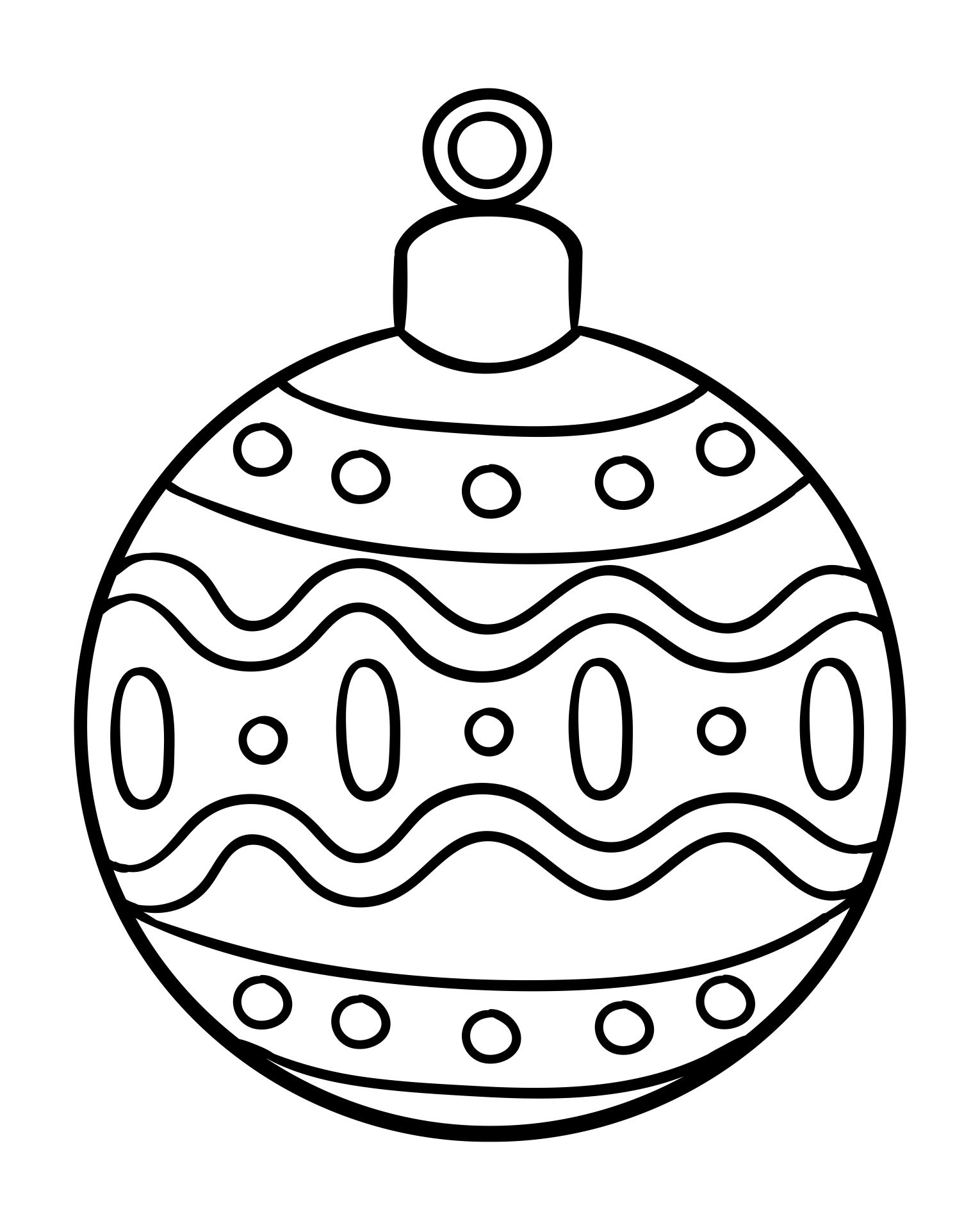 free printable ornament coloring pages