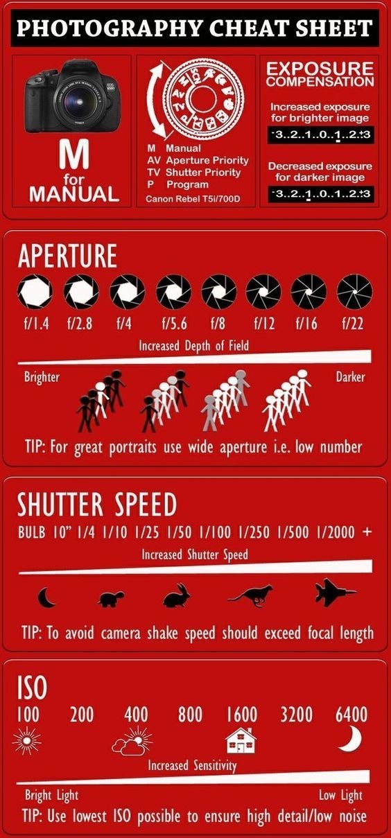 printable photography cheat cards
