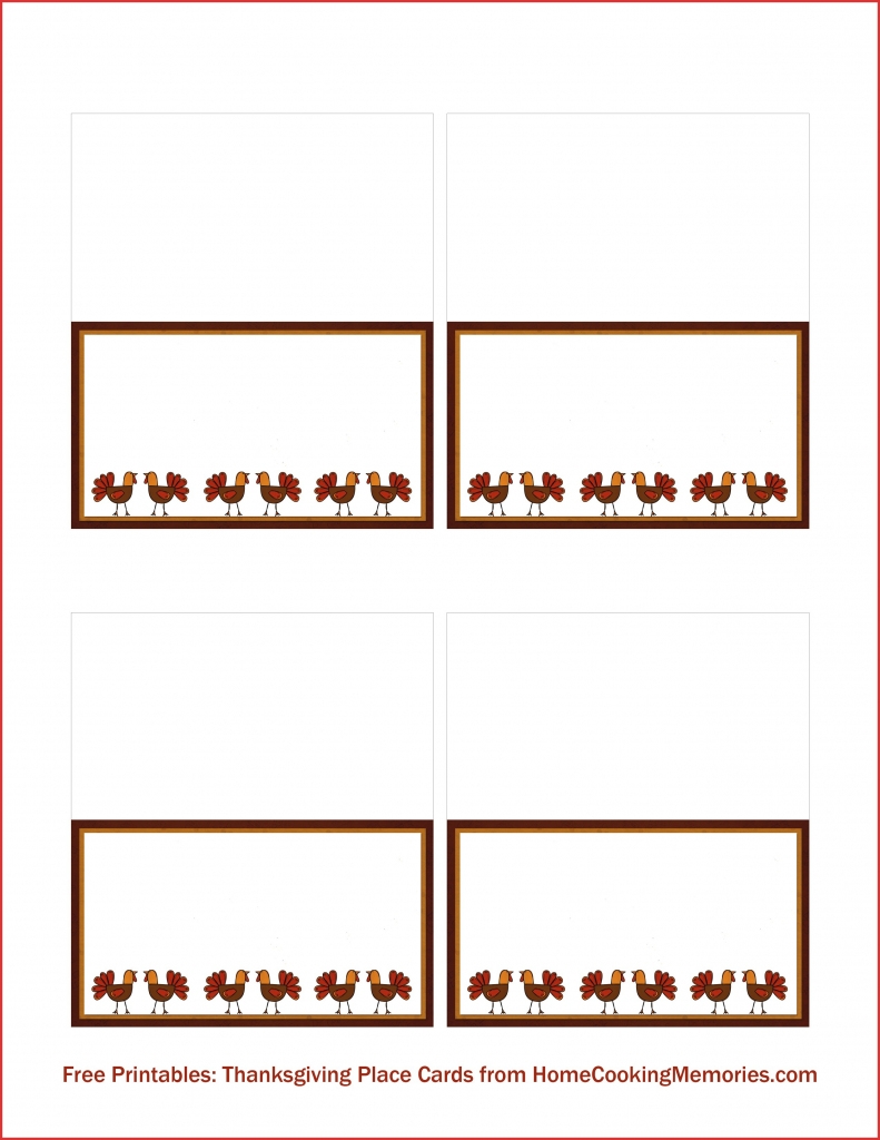 printable place cards template