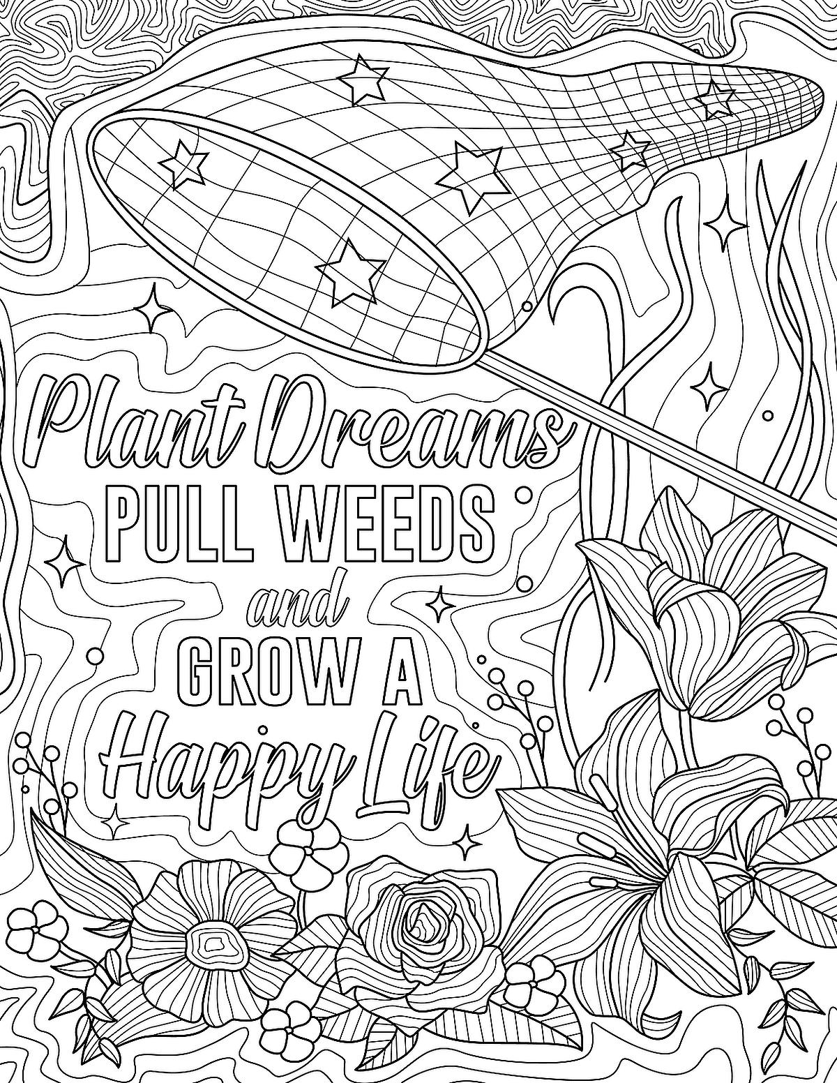inspirational coloring pages free printable