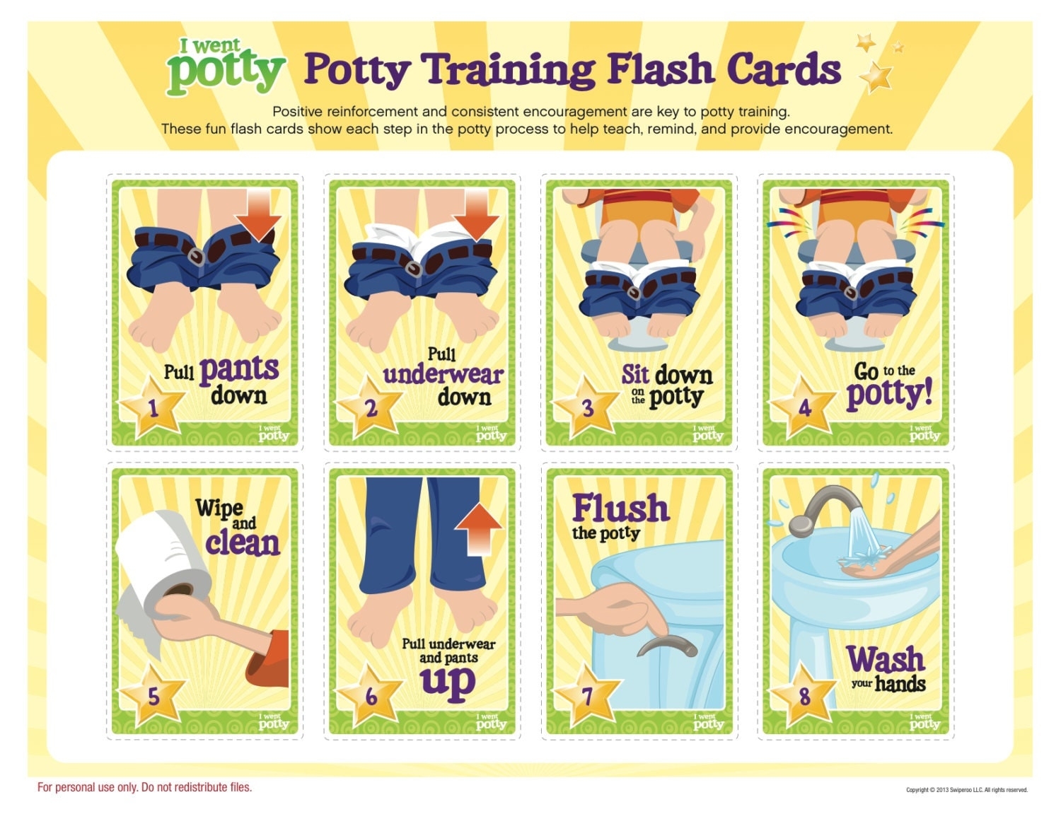 Free Printable Potty Training Flash Cards Printable Word Searches