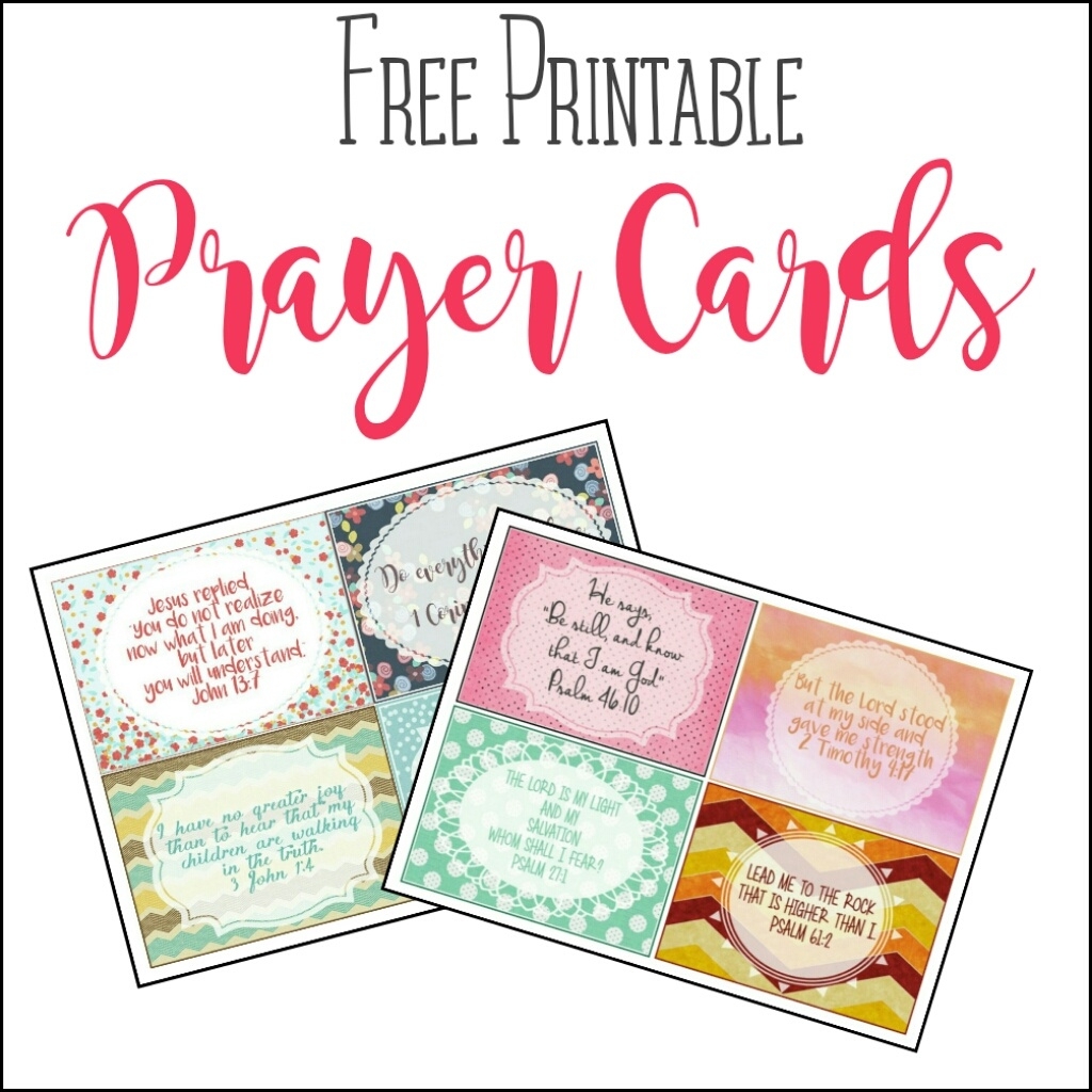 printable prayer cards for kids