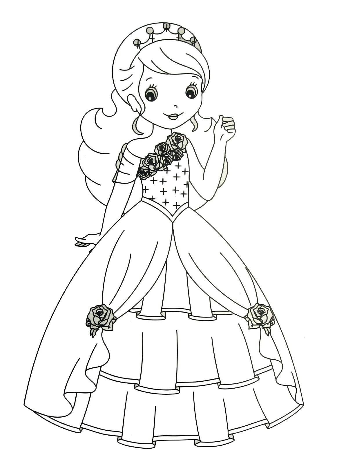 printable princess pictures for kids