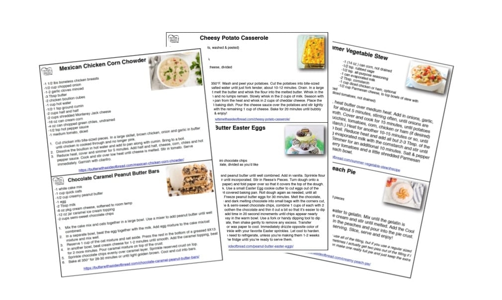 Free Printable Recipes On Recipe Cards Download Free Printable Recipes