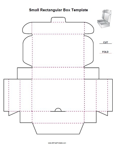 free printable box template