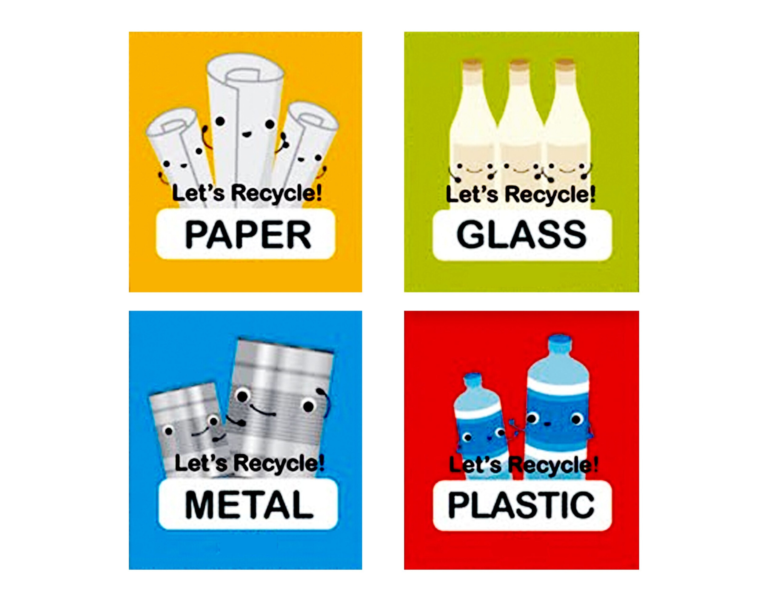 Free Printable Recycling Labels Label Printable