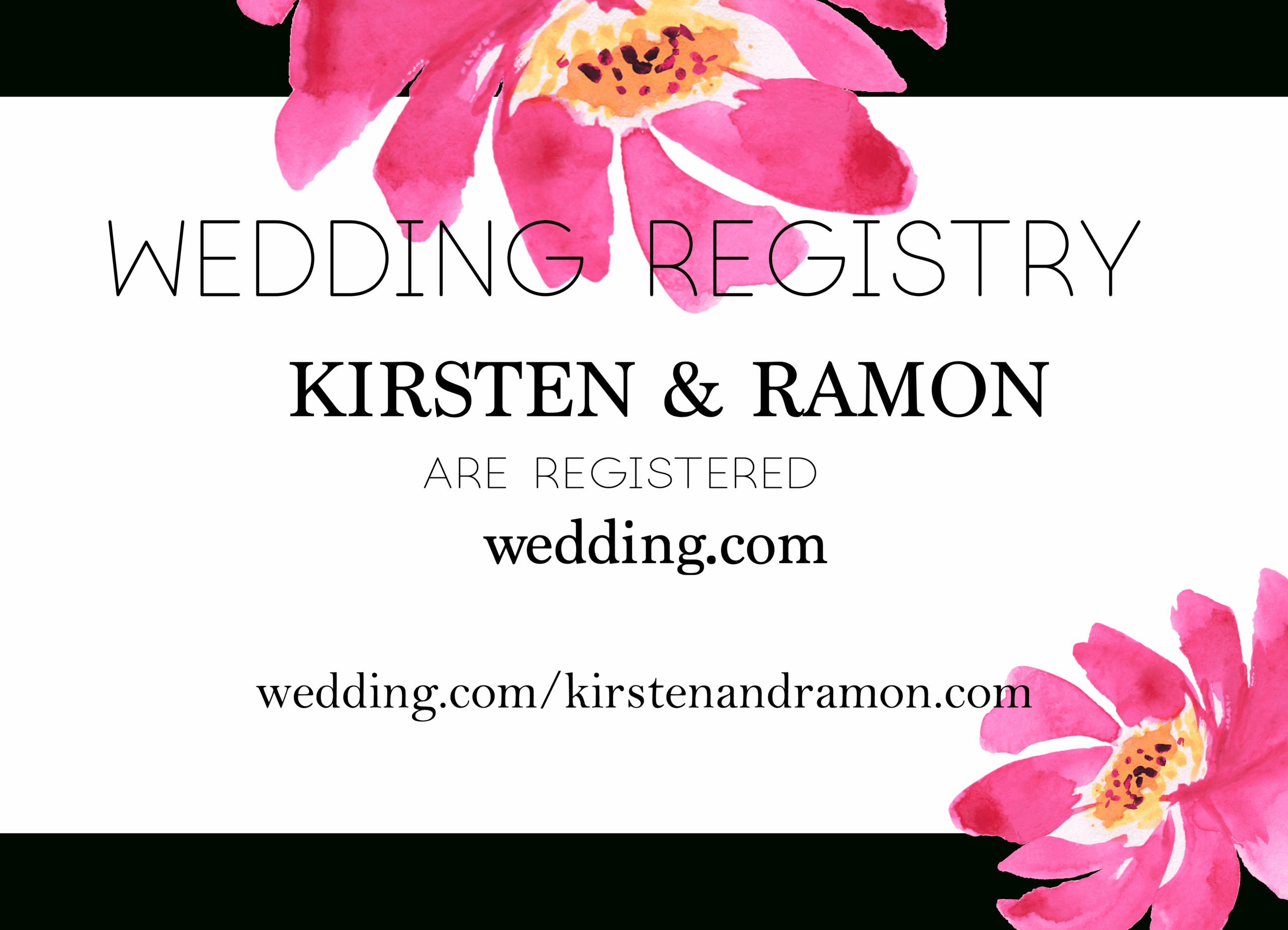 Free Printable Registry Cards Free Printable