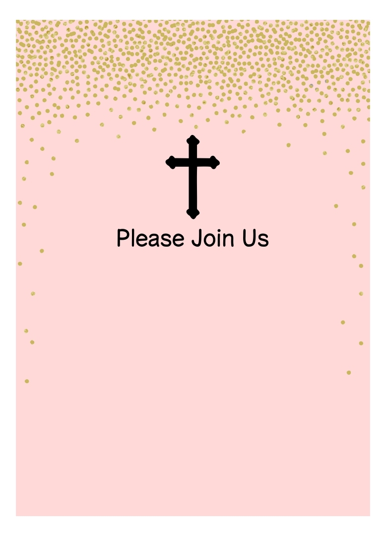 Free Printable Religious Invitations Templates Printable