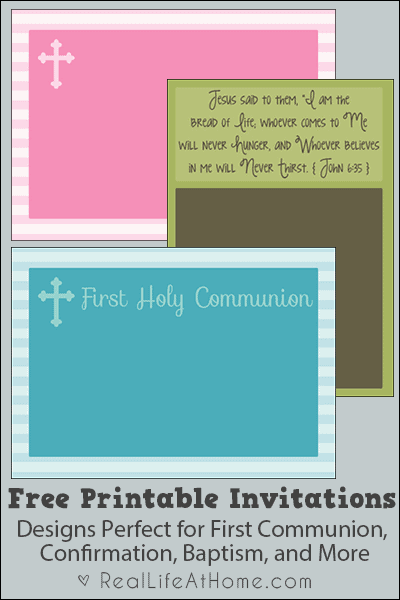 Free Printable Religious Invitations Templates Printable