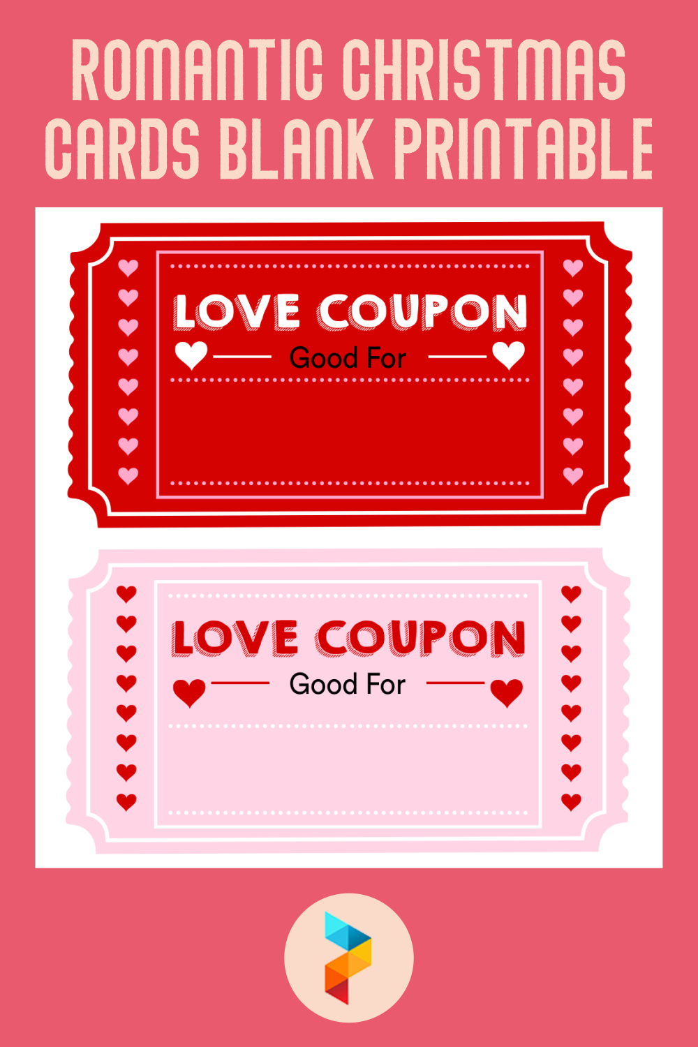 Free Printable Romantic Christmas Cards FREE Printable A Z
