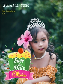 Free Printable Save The Date Birthday Cards Create And Print Free 