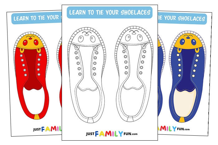 Free Printable Shoe Lacing Templates
