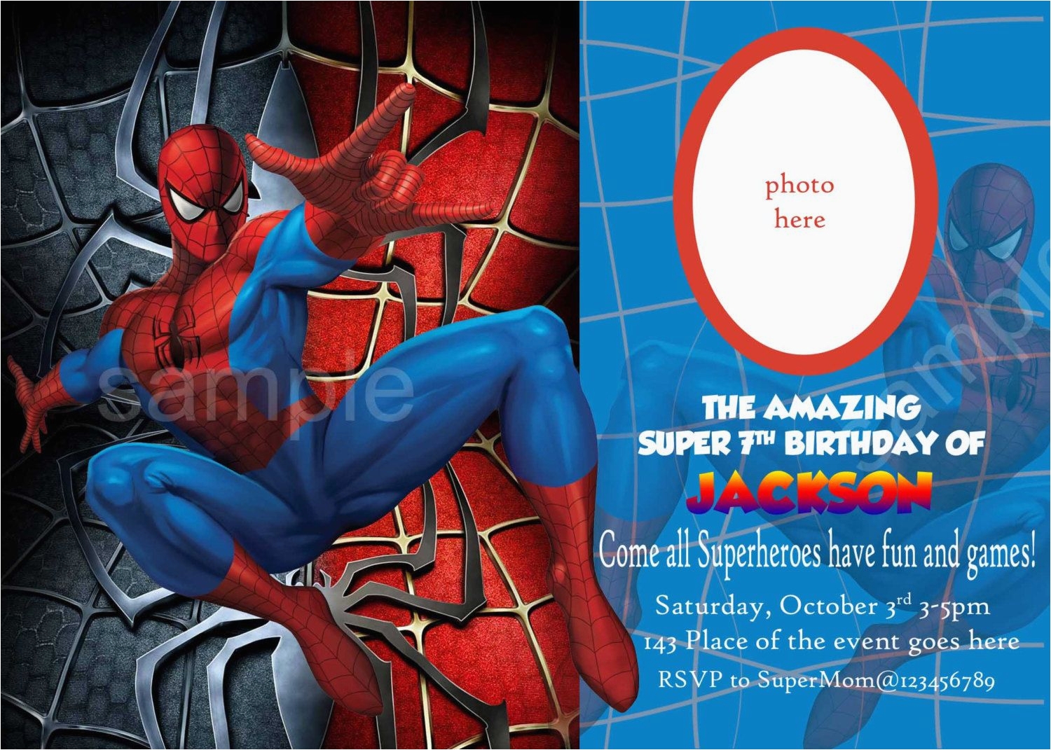 Free Printable Spiderman Birthday Invitation Template Vrogue co
