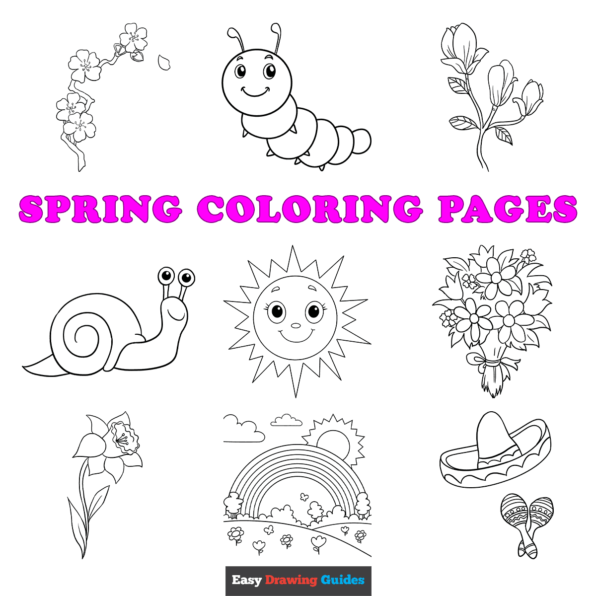 Free Printable Spring Coloring Pages For Kids 55 OFF